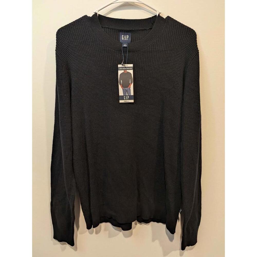 GAP Black Crew Neck Sweater Small